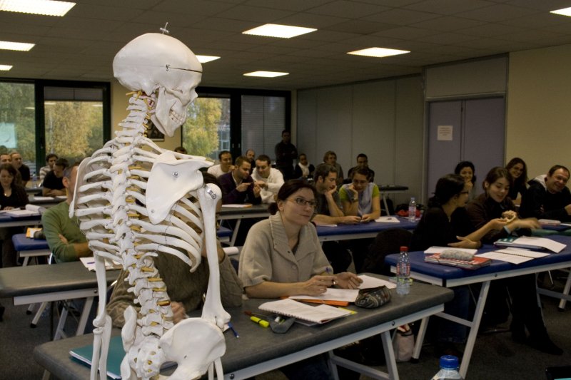 cour de formation initiale à ATSA école d'ostéopathie